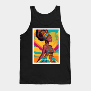 Afrocentric Black Queen Gift Tank Top